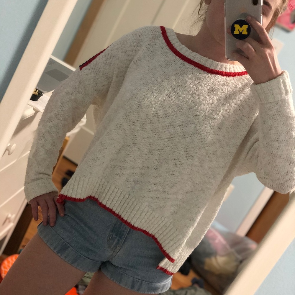 White sweater